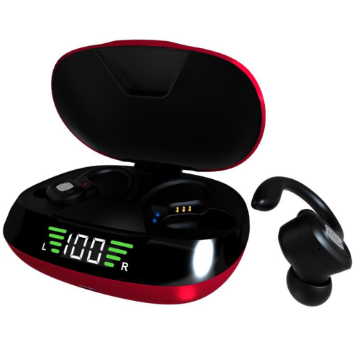 Auriculares deportivos Bluetooth V5.0 con pantalla LED para iPhone y Huawei