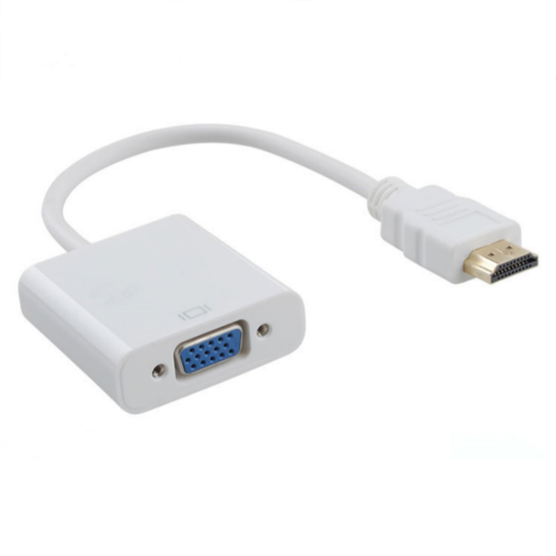 Adaptador HDMI a VGA compatible con 1080P para Xbox, PS4 y PC