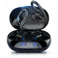 Auriculares deportivos Bluetooth V5.0 con pantalla LED para iPhone y Huawei